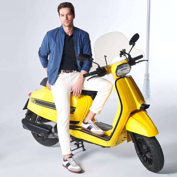 Gri Hakiki Süet Deri Erkek Sneaker - E25I1AY57333-C11 - 1