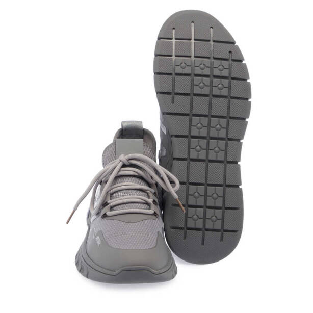 Gri Tekstil Erkek Sneaker - E24I1AY56613-I50 - 4