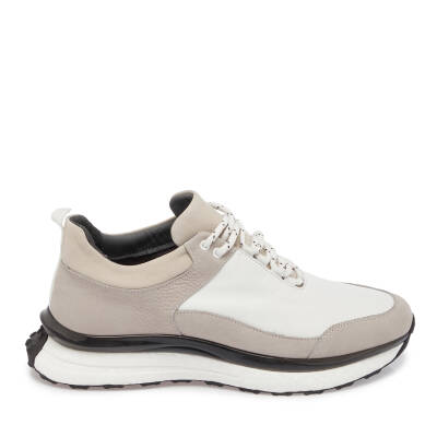 Gri Tekstil Erkek Sneaker - E24I1AY56798-B43 - 3