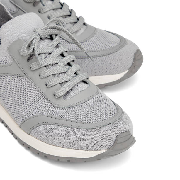 Gri Tekstil Erkek Sneaker - E26I1AY57640-Q2Z - 3