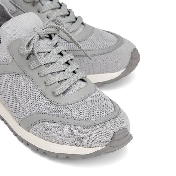 Gri Tekstil Erkek Sneaker - E26I1AY57640-Q2Z - 3