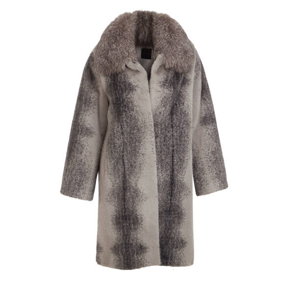 Gri Tekstil - Kürk Kadın Kürk Kaban - K23KKM320413-U1Q - 1