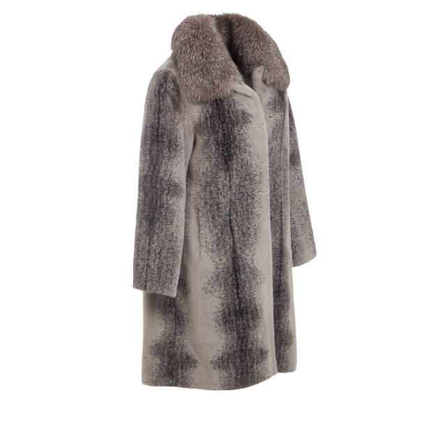 Gri Tekstil - Kürk Kadın Kürk Kaban - K23KKM320413-U1Q - 2