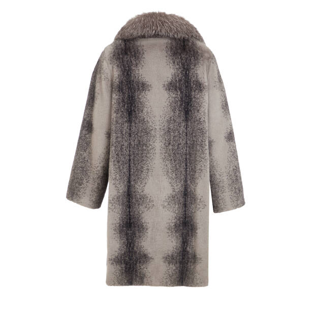 Gri Tekstil - Kürk Kadın Kürk Kaban - K23KKM320413-U1Q - 4