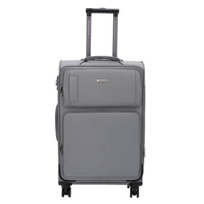 Gri Tekstil Unisex Valiz - S1SC00047924-D91 - 1