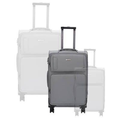 Gri Tekstil Unisex Valiz - S1SC00047924-D91 - 6