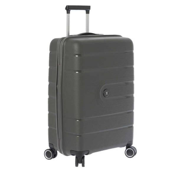 Gri Unisex Büyük Boy Valiz - S1SC00047528-T7E - 2