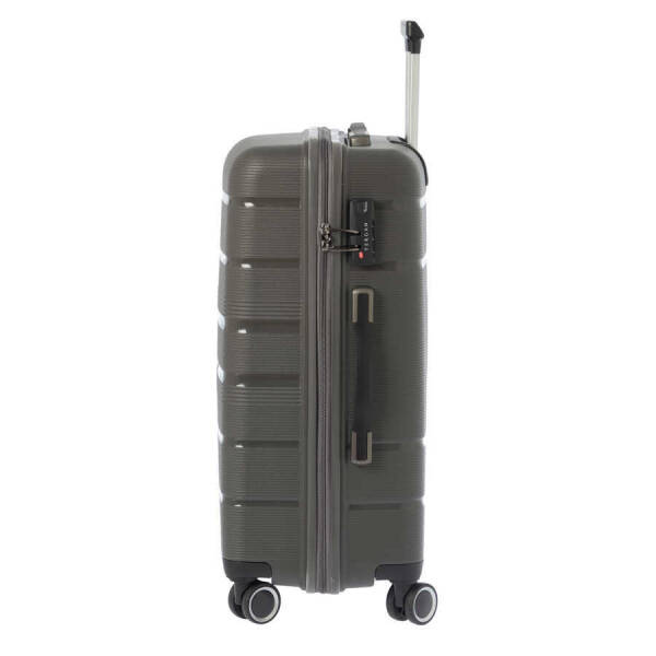 Gri Unisex Büyük Boy Valiz - S1SC00047528-T7E - 3