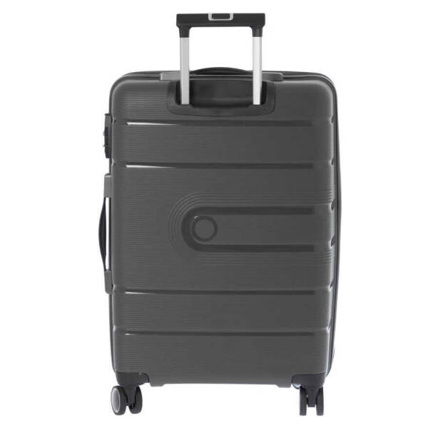 Gri Unisex Büyük Boy Valiz - S1SC00047528-T7E - 4