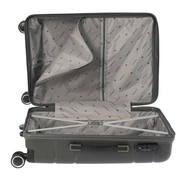 Gri Unisex Büyük Boy Valiz - S1SC00047528-T7E - 5