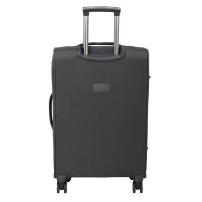 Gri Unisex Büyük Boy Valiz - S1SC00047628-D91 - 4