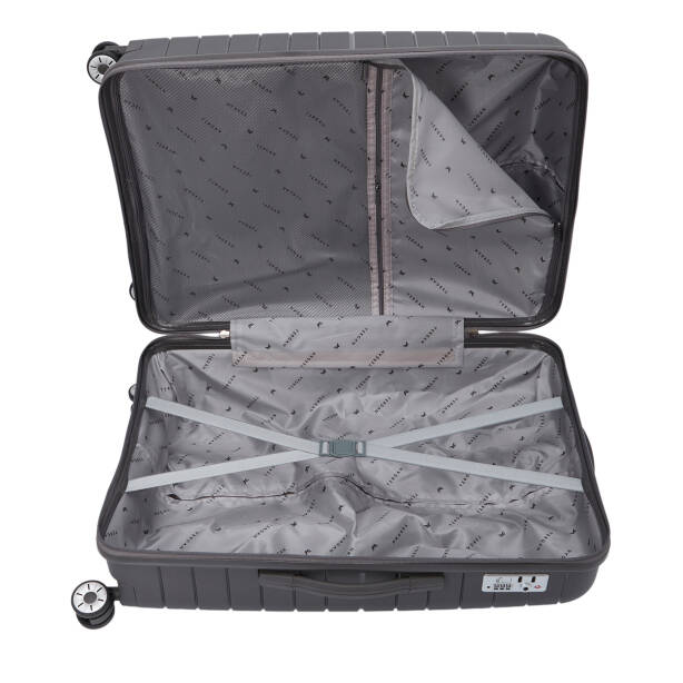 Gri Unisex Büyük Boy Valiz - S1SC00048228-T7E - 5