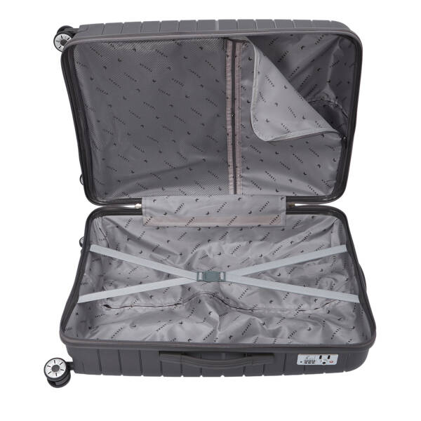 Gri Unisex Büyük Boy Valiz - S1SC00048228-T7E - 5