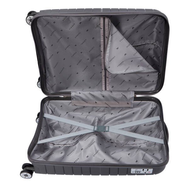 Gri Unisex Kabin Boy Valiz - S1SC00048220-T7E - 5