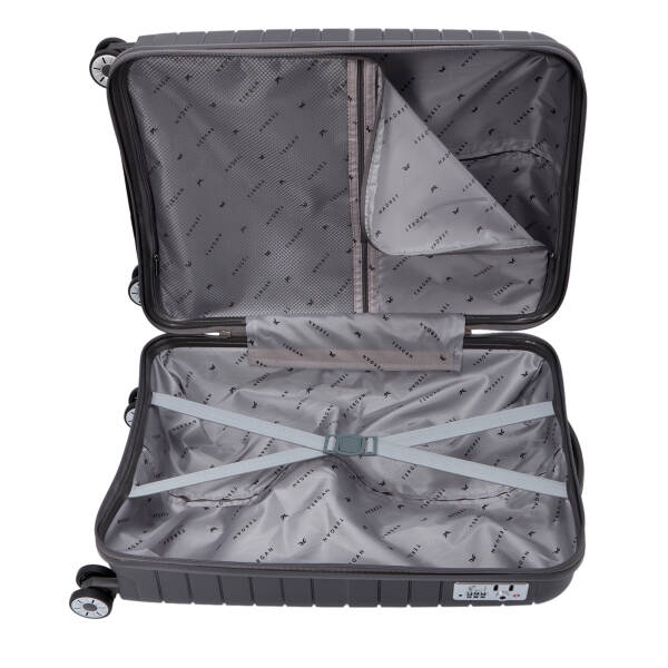 Gri Unisex Kabin Boy Valiz - S1SC00048220-T7E - 5