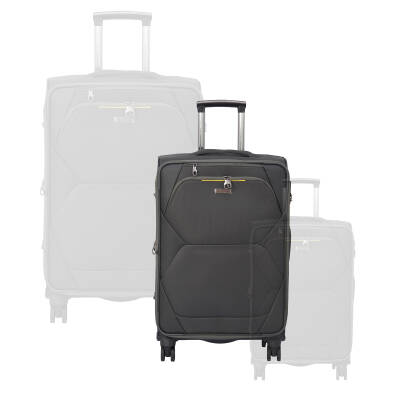 Gri Unisex Orta Boy Valiz - S1SC00047624-D91 - 6