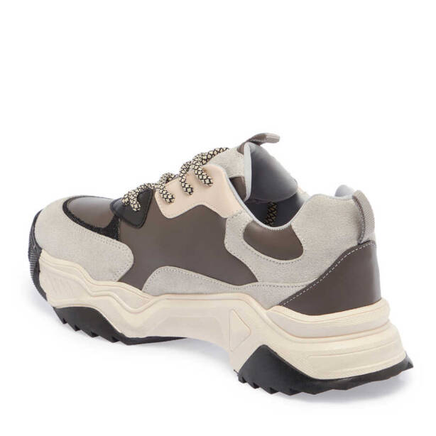 Gri Vegan Kadın Sneaker - K23S1AY66808-D91 - 2