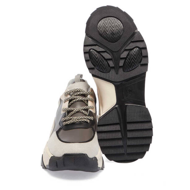 Gri Vegan Kadın Sneaker - K23S1AY66808-D91 - 4