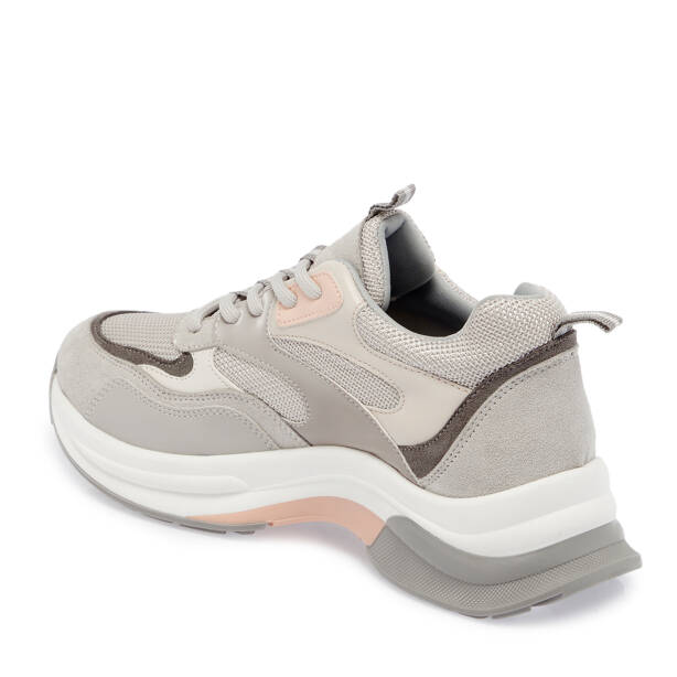 Gri Vegan - Tekstil Kadın Sneaker - K25S1AY68176-Q4T - 3
