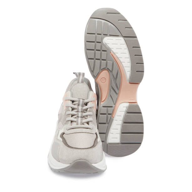 Gri Vegan - Tekstil Kadın Sneaker - K25S1AY68176-Q4T - 4