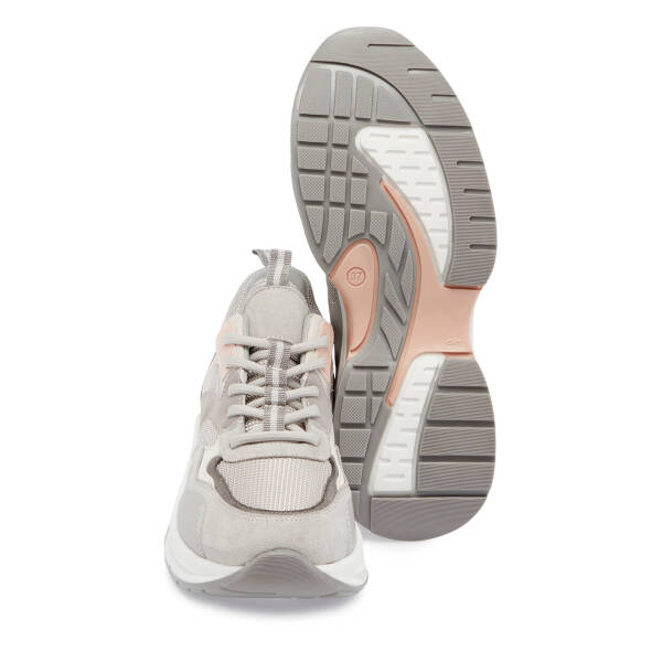 Gri Vegan - Tekstil Kadın Sneaker - K25S1AY68176-Q4T - 4
