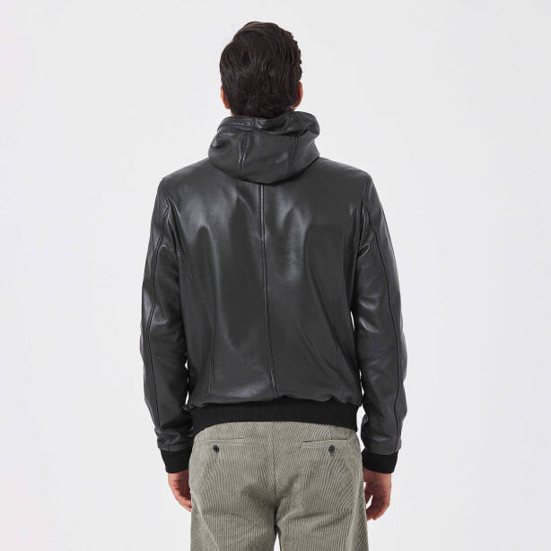 Haki Deri Erkek Deri Mont - E23KDM310502-R45 - 3