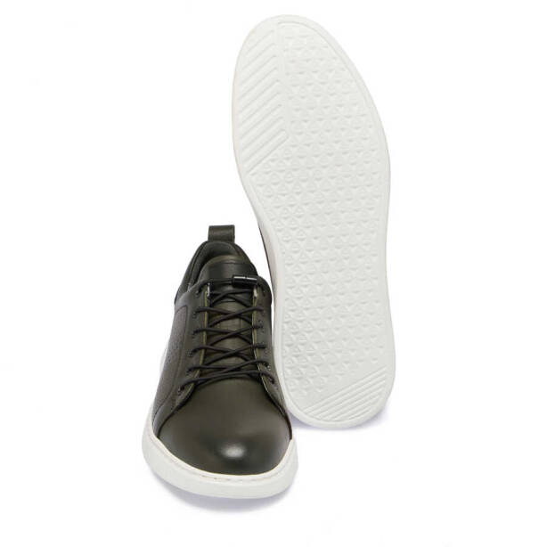 Haki Deri Erkek Sneaker - E24I1AY56608-H48 - 4