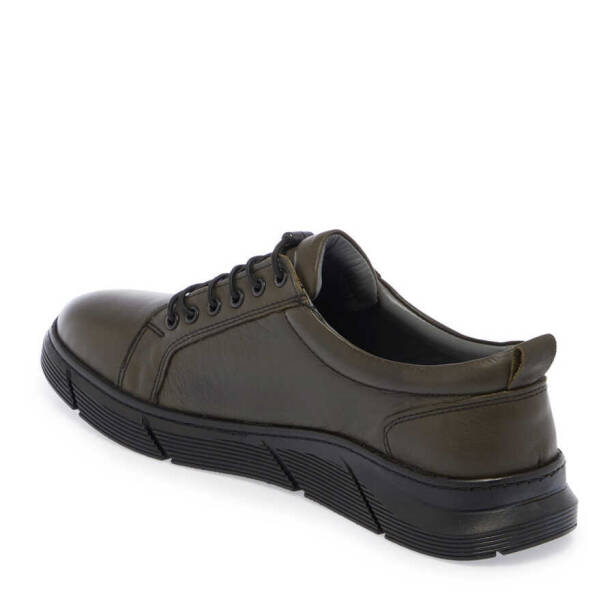Haki Deri Erkek Sneaker - E24S1AY57007-H48 - 2