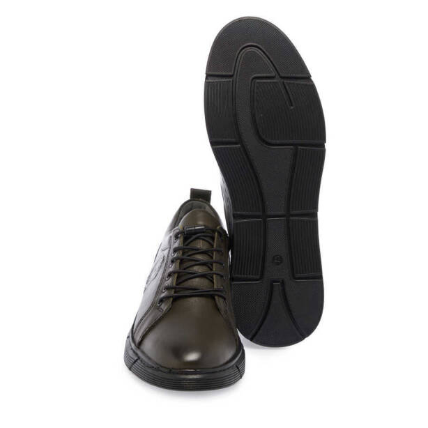 Haki Deri Erkek Sneaker - E24S1AY57007-H48 - 4