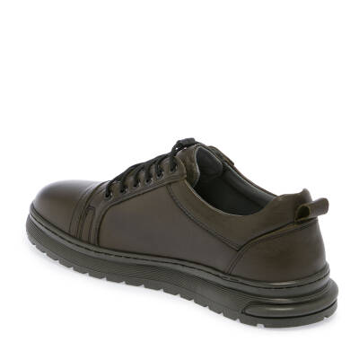 Haki Deri Erkek Sneaker - E24S1AY57008-H48 - 2