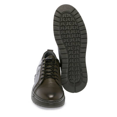 Haki Deri Erkek Sneaker - E24S1AY57008-H48 - 4