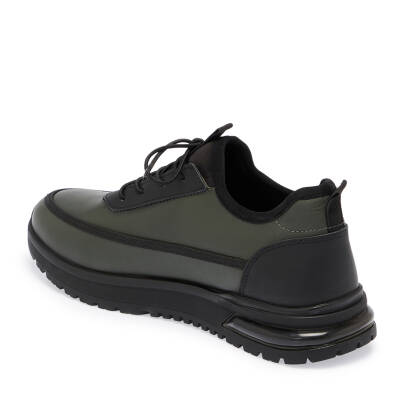 Haki Deri Erkek Sneaker - E24S1AY57027-H48 - 2