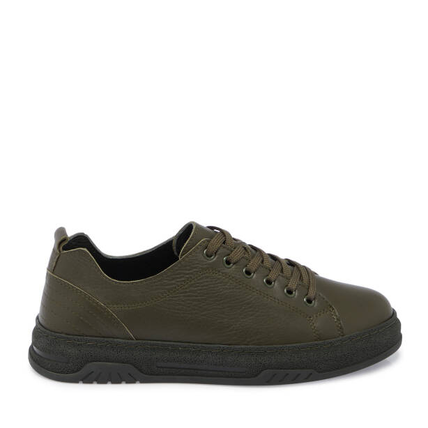 Haki Hakiki Deri Kadın Sneaker - K25S1AY68174-H48 