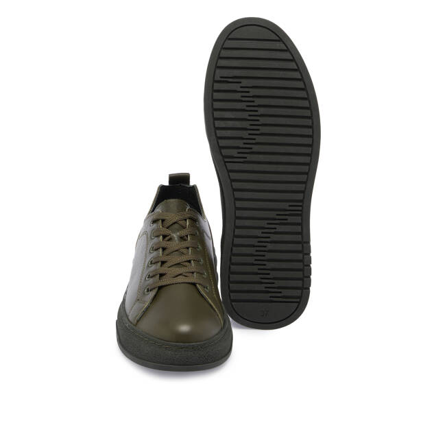 Haki Hakiki Deri Kadın Sneaker - K25S1AY68174-H48 - 4