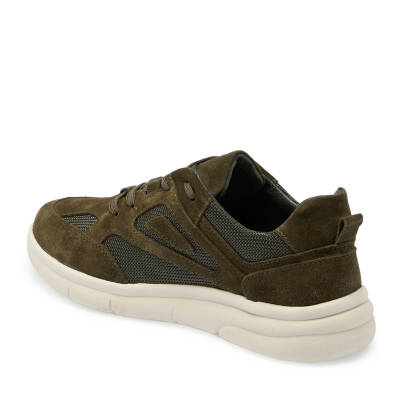 Haki Deri - Tekstil Kadın Sneaker - K24S1AY67644-J86 - 2