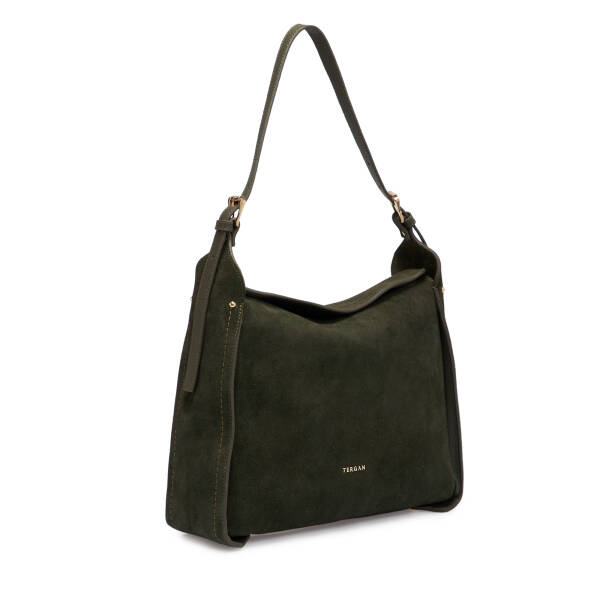 Haki Hakiki Deri Kadın Omuz Çantası - S25K1BC80530-V9L - 2