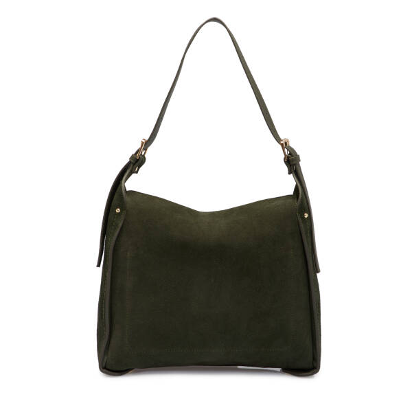 Haki Hakiki Deri Kadın Omuz Çantası - S25K1BC80530-V9L - 3