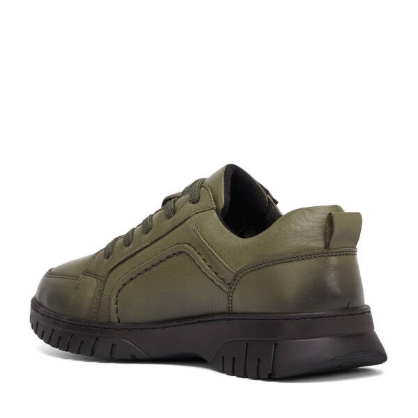 Haki Hakiki Deri Kadın Sneaker - K26S1AY68810-H48 - 4