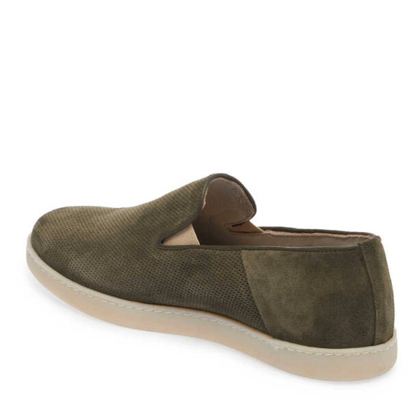 Haki Nubuk Deri Erkek Loafer - E24I1AY56695-G98 - 2