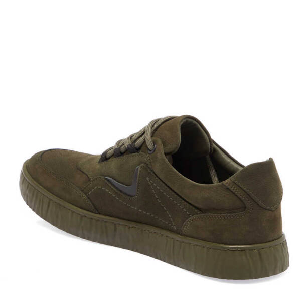 Haki Nubuk Deri Erkek Sneaker - E24I1AY56900-G98 - 2