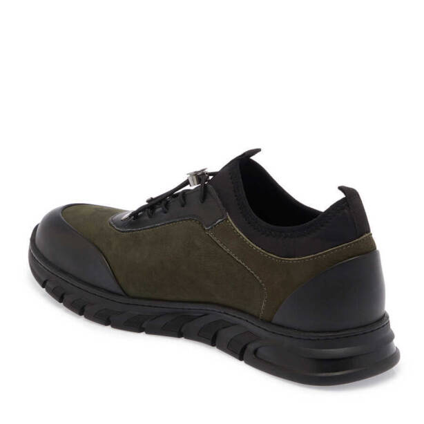 Haki Nubuk Deri Erkek Sneaker - E24S1AY56981-G98 - 2