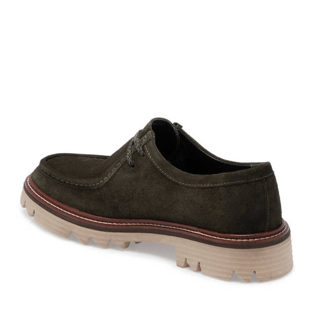 Haki Süet Deri Erkek Casual Ayakkabı - E24S1AY56978-J86 - 2