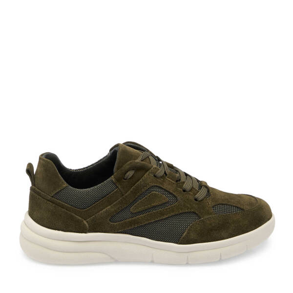 Haki Süet Deri Kadın Sneaker - K24S1AY67644-J86 - 1