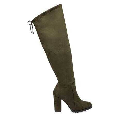Haki Vegan Kadın Klasik Çizme - K23K1CM67024-S4X - 1