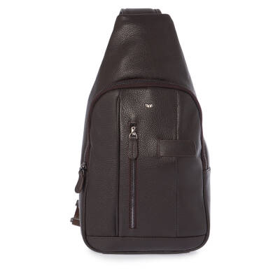  Kahve Deri Erkek Çapraz Askılı Çanta - S1AC00021492-S4J 