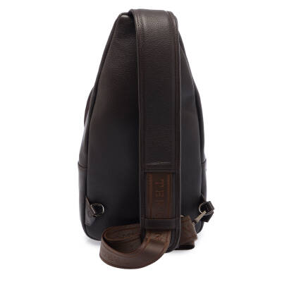  Kahve Deri Erkek Çapraz Askılı Çanta - S1AC00021492-S4J - 3