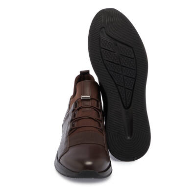 Kahve Deri Erkek Casual Ayakkabı - E24S1AY56956-A24 - 4