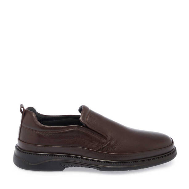 Kahve Deri Erkek Casual Ayakkabı - E24S1AY57054-A24 - 3