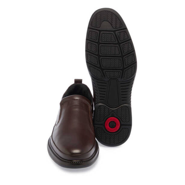 Kahve Deri Erkek Casual Ayakkabı - E24S1AY57054-A24 - 4