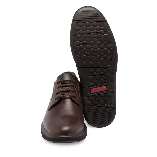 Kahve Deri Erkek Casual Ayakkabı - E24S1AY57085-A24 - 4
